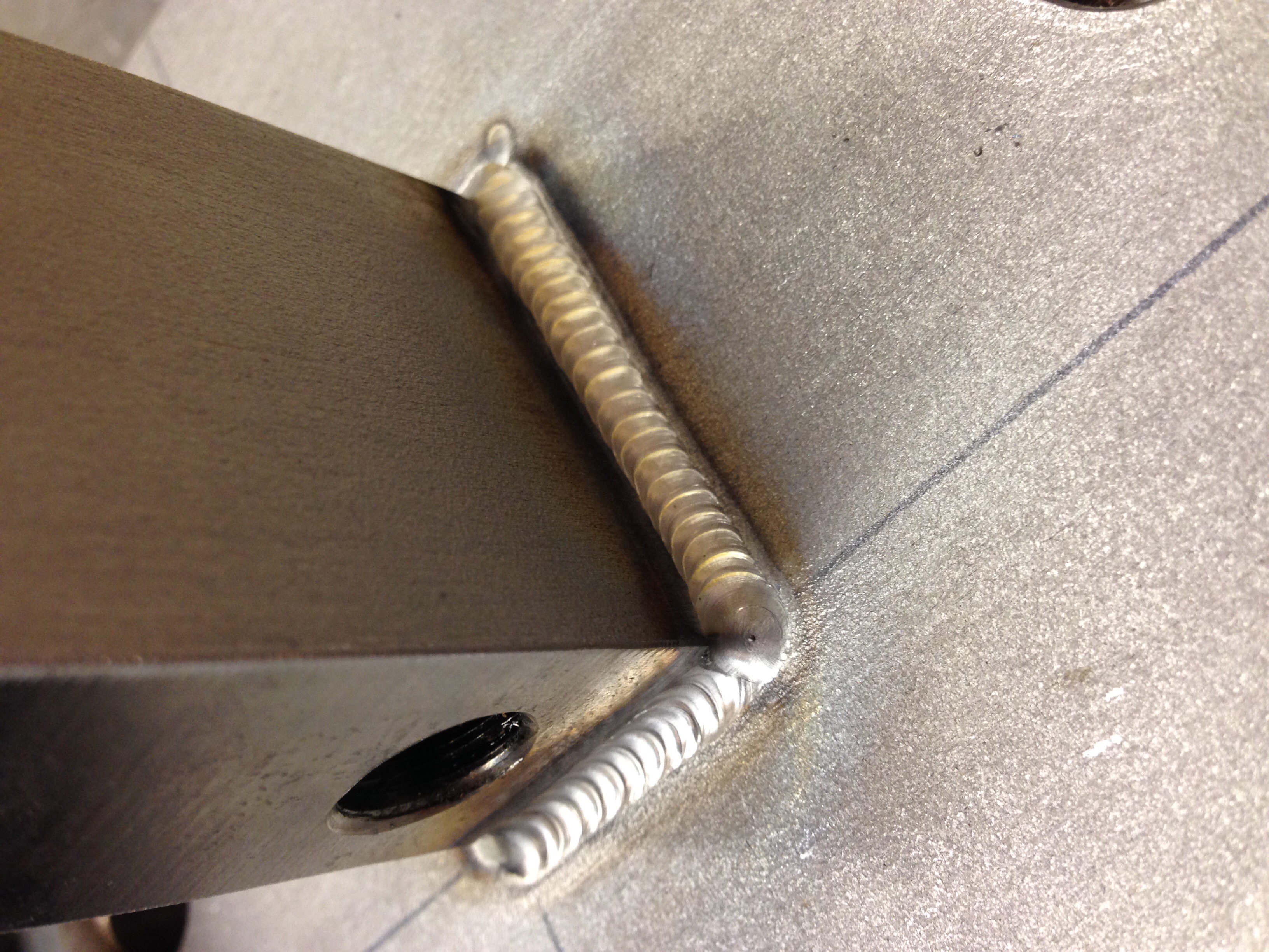 Clean finish welding project photo 1